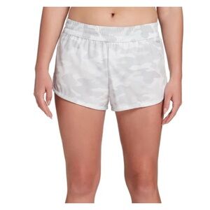 DSG Women's  High Rise Stride Shorts  "White Camo" Size LARGE | New with Tags